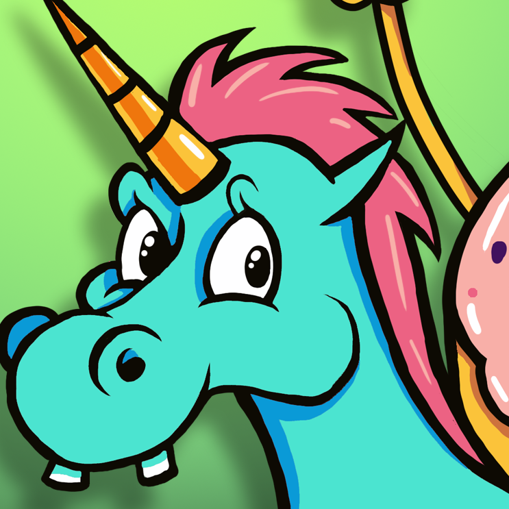 Donut on a Unicorn